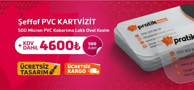 Şeffaf Kartvizit