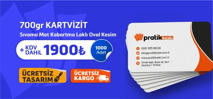 Kabartmalı Kartvizit