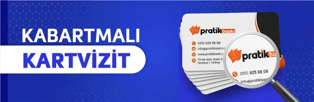 Kabartmalı Kartvizitler